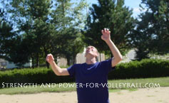 Volleyball Tips for Volleyball Overhead Poke