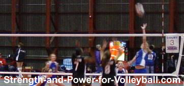 volleyball tip