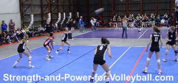 volleyball techniques overhead passing
