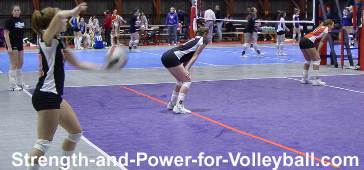 volleyball techniques server