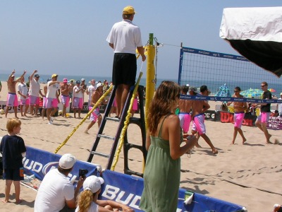 Manhattan beach 6 man volleyball tournament