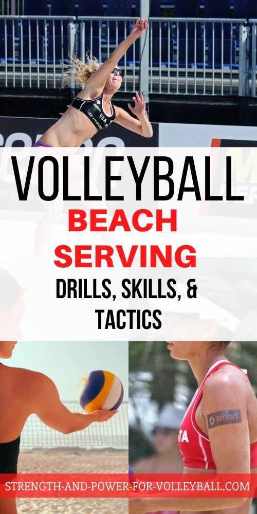 Beach Volleyball Serve