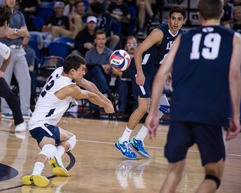 Concentration During Volleyball