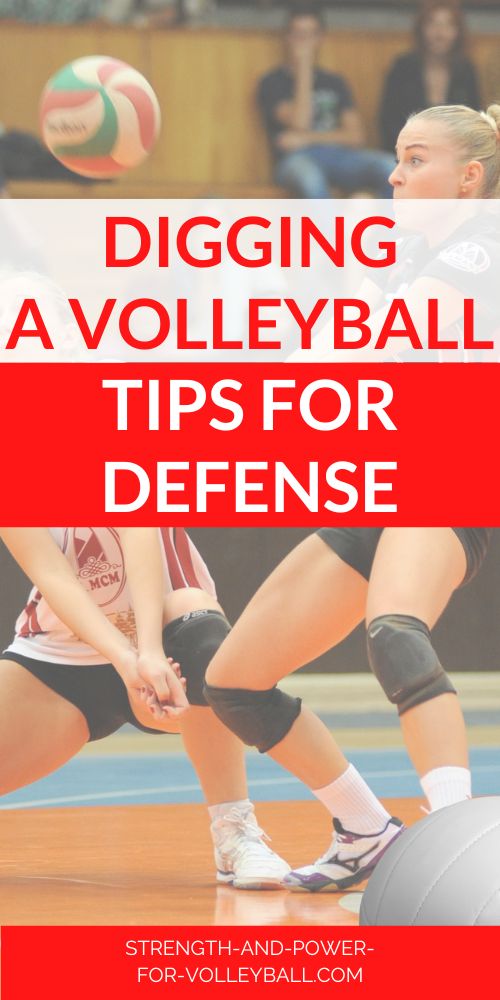 Digging a Volleyball Tips for Defense | How to Dig