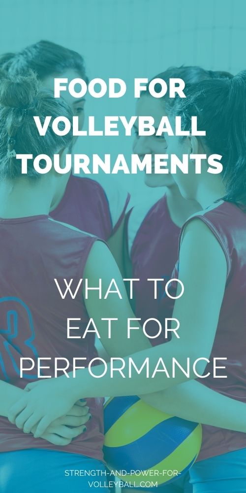 Foods for Volleyball