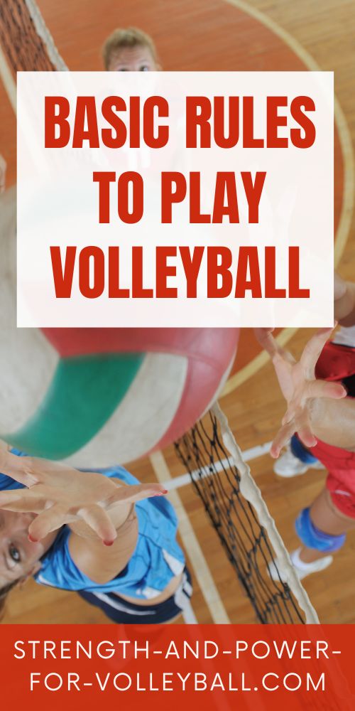 Basic Rules to Play Volleyball