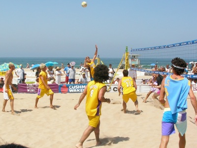 Manhattan beach 6 man volleyball tournament