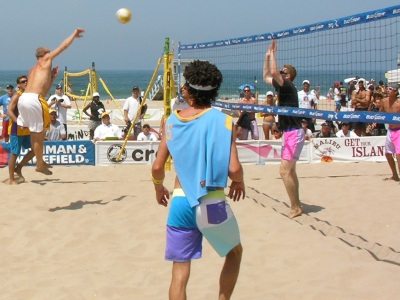 Manhattan beach 6 man volleyball tournament