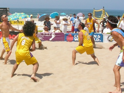 Manhattan beach 6 man volleyball tournament