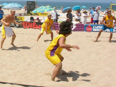 Manhattan beach 6 man volleyball tournament