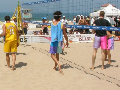 Manhattan beach 6 man volleyball tournament