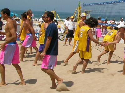 Manhattan beach 6 man volleyball tournament