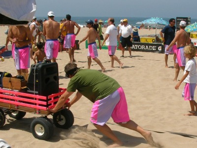 Manhattan beach 6 man volleyball tournament