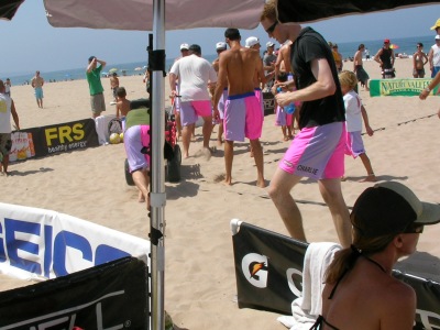 Manhattan beach 6 man volleyball tournament