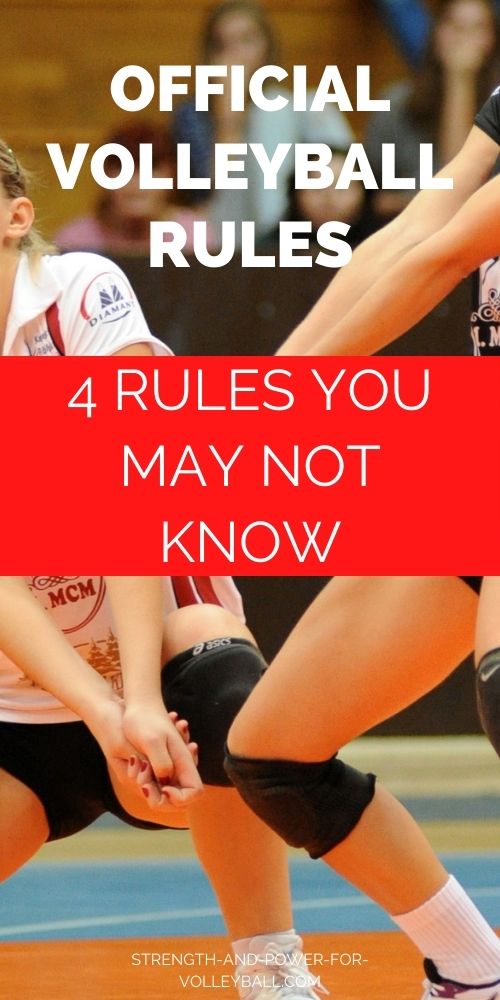 Official Volleyball Rules