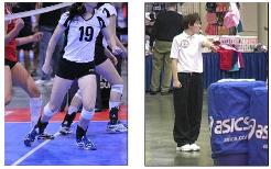 volleyball referee second fault line r2 hand signal usa centerline officiating center ball techniques