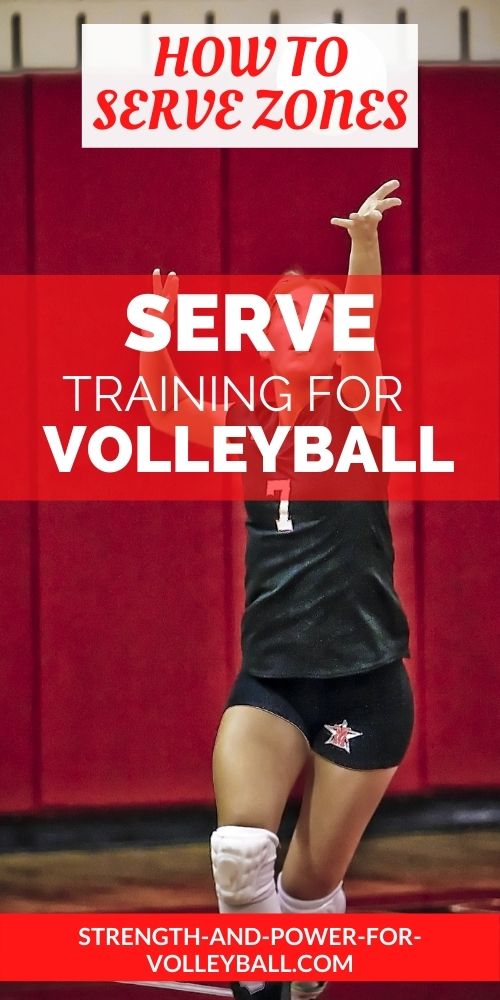 Serving a volleyball tips