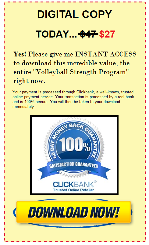 Download Volleyball Strength RIGHT NOW!