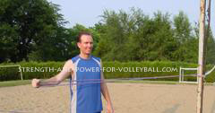 Workout exercise drills for volleyball practice