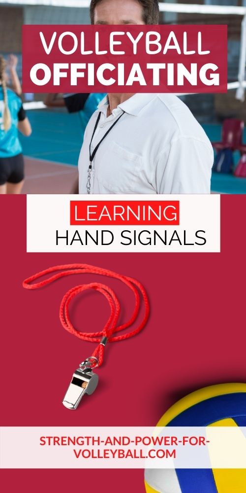 volleyball hand signals in volleyball