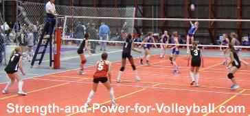 Volleyball server techniques and strategies