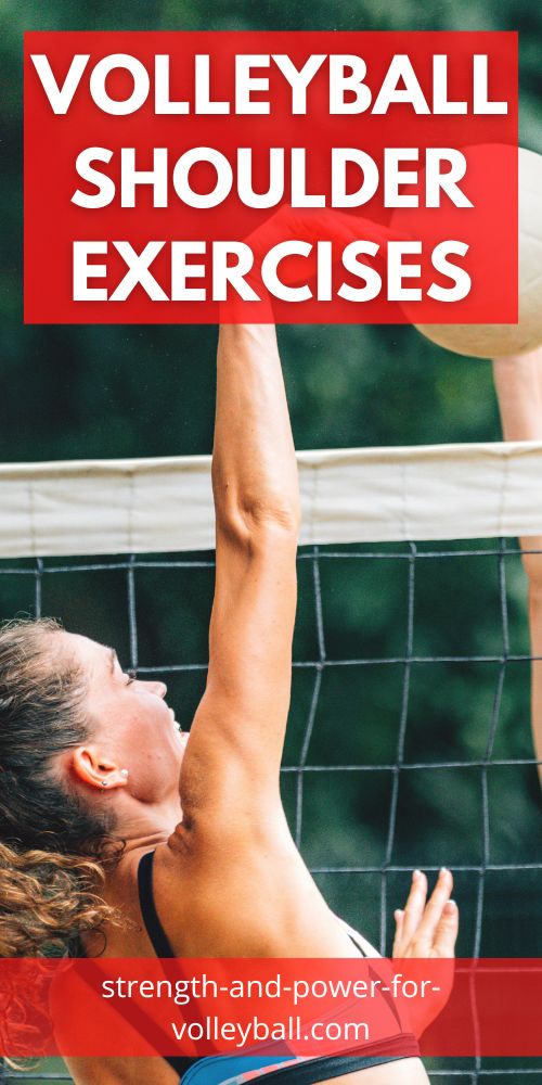 Volleyball Shoulder Exercises
