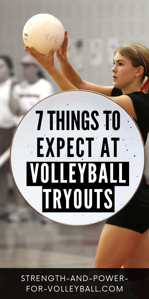 Volleyball Tryouts for Middle School
