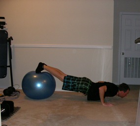 Volleyball workout program push up