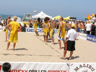 Manhattan beach 6 man volleyball tournament