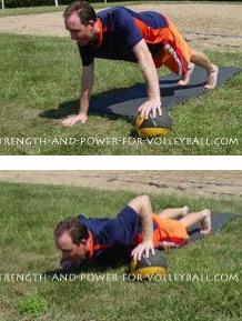 Back row attack volleyball exercises