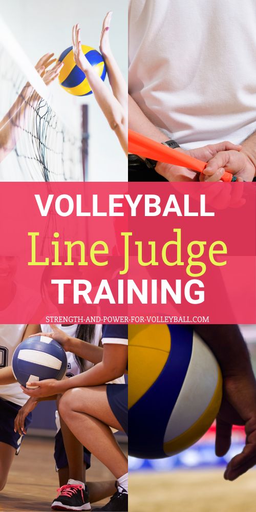 Volleyball Line Judge Training