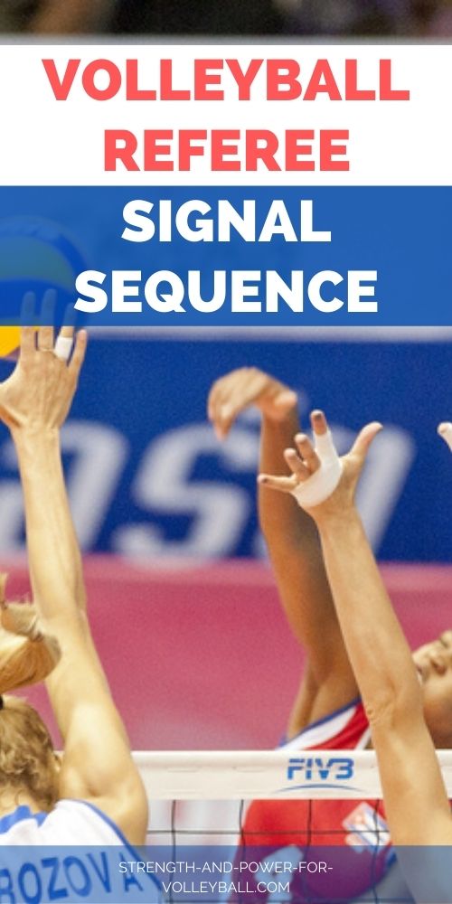 Volleyball Referee Signal Sequence