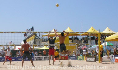 Sand volleyball skills and strategy