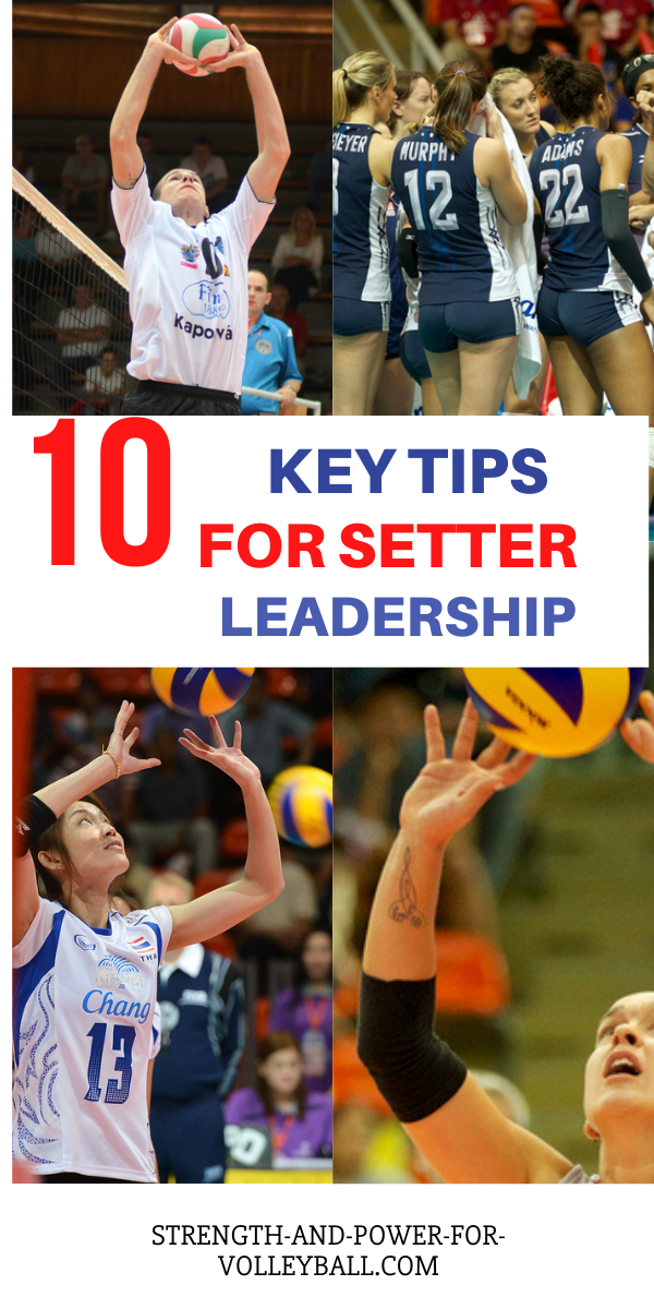 Volleyball setting tips for leadership