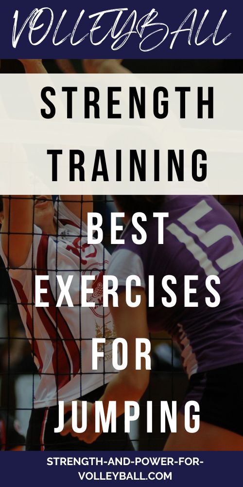 Volleyball Strength Training | Best Exercises for Jumping | Volleyball Spiking Strength