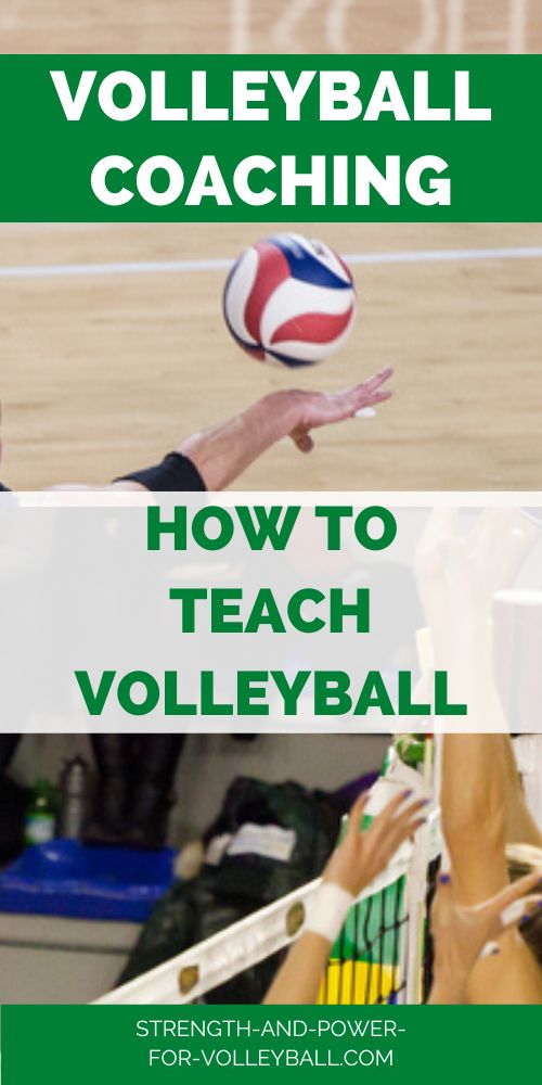 Volleyball Coaching How to Teach Volleyball
