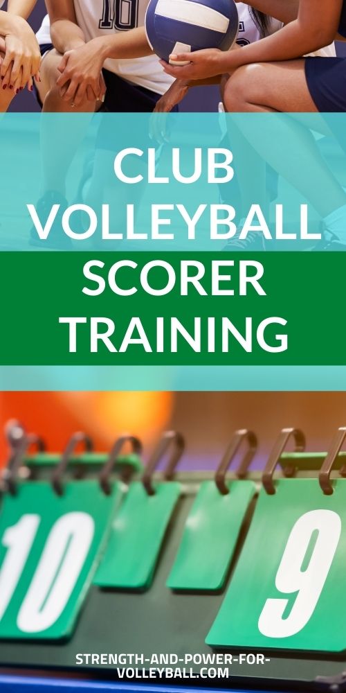 Club Volleyball Scorer Training