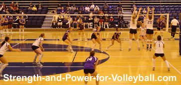 Volleyball techniques for blocking