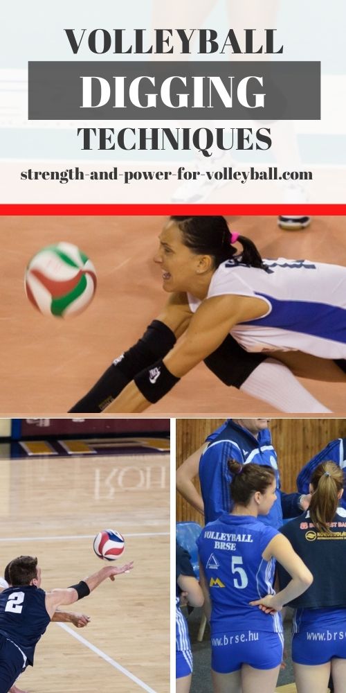 Defensive tips for volleyball