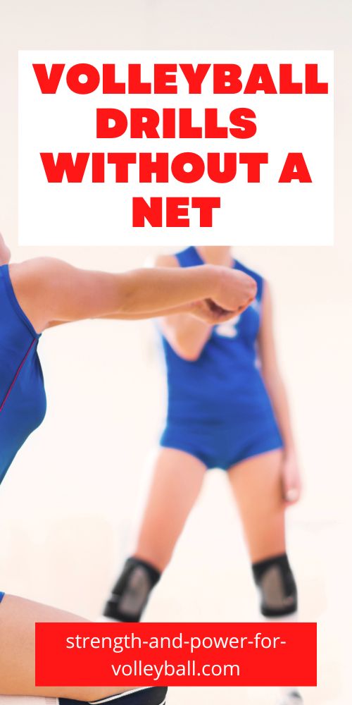 Volleyball Drills Without a Net