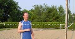 Workout exercise drills for volleyball practice