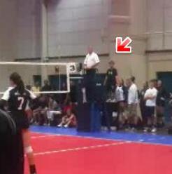 Training kids to officiate volleyball