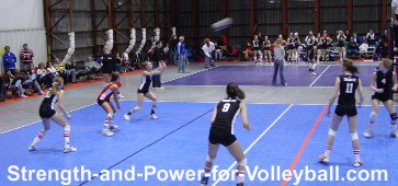 Volleyball techniques for overhead passing