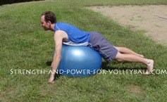 Volleyball weight training exercises