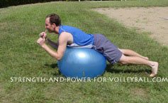 Volleyball weight training exercises