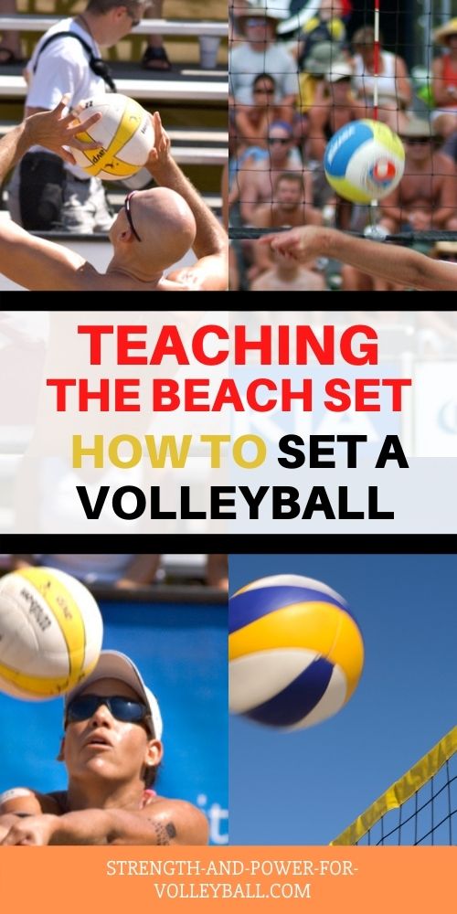 How to Set a Beach Volleyball
