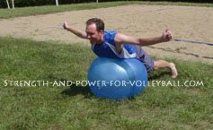 Volleyball shoulder injury prevention and strength for hitting power