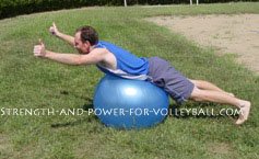 Volleyball shoulder injury prevention and strength for hitting power