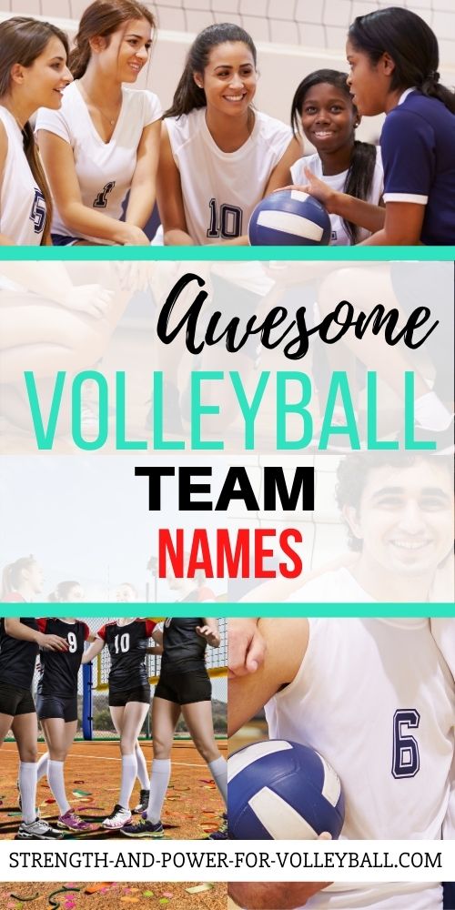Volleyball Team Names Ideas