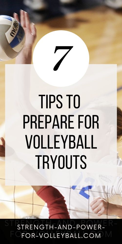 Volleyball Tryouts How to Prepare